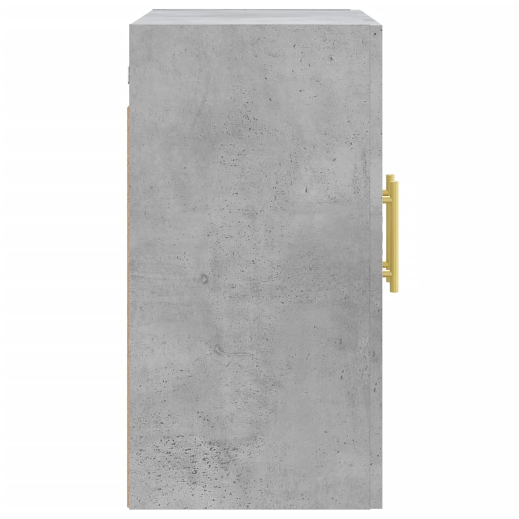 Wall Cabinet Concrete Grey 60x31x60 cm Engineered Wood